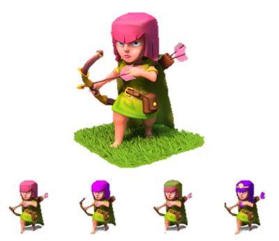 arcieri lv 7 clas|Equipaggiamento degli eroi × Clash of Clans .